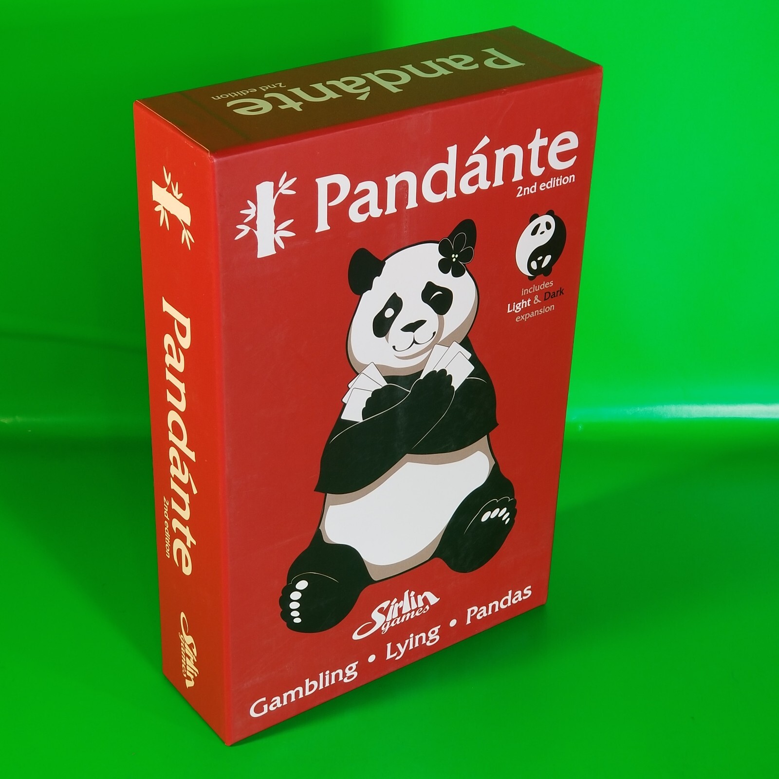 Pandánte 2nd Edition w/ Light & Dark Expansion New Open Box Sirlin Games (2015)