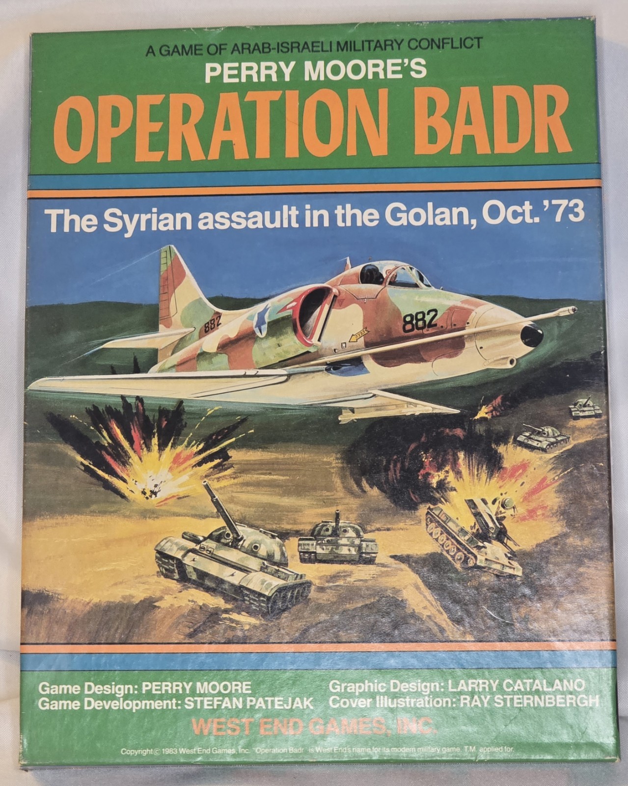West End Games : Operation Badr – Syrian assault in the Golan, 1973 Unpunched