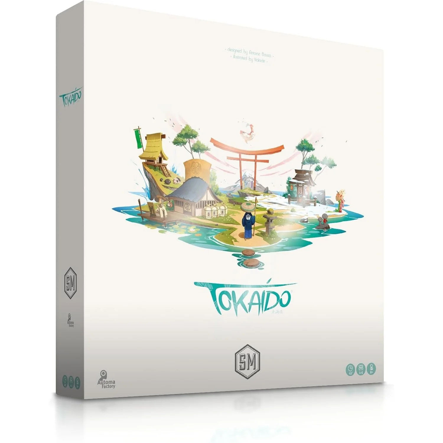 Tokaido – Stonemaier Edition [Board Game, 1-5 Players]