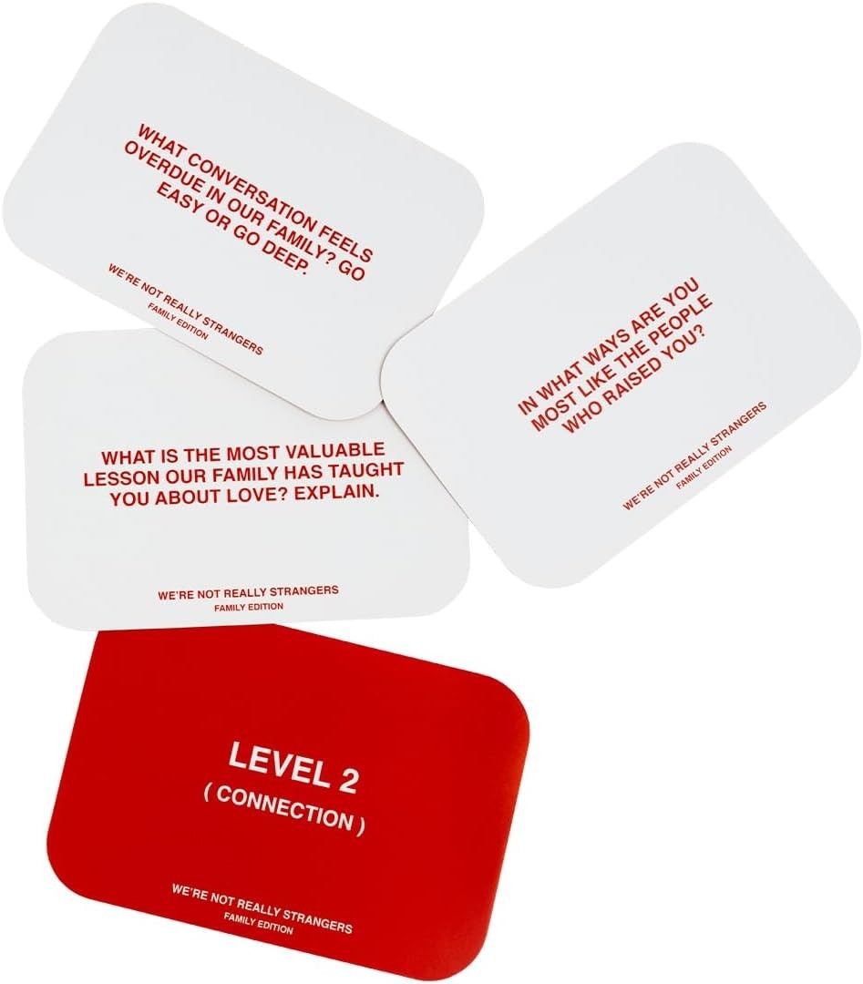 Family Edition Card Game – 150 Conversation Cards for Adults, Teens, and Fami…