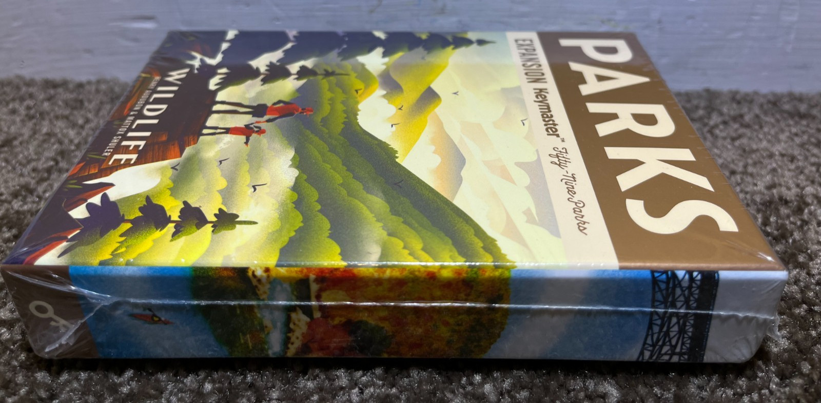 Keymaster Games: PARKS Board Game 1st Ed + Nightfall & Wildlife Expansions (NIS)