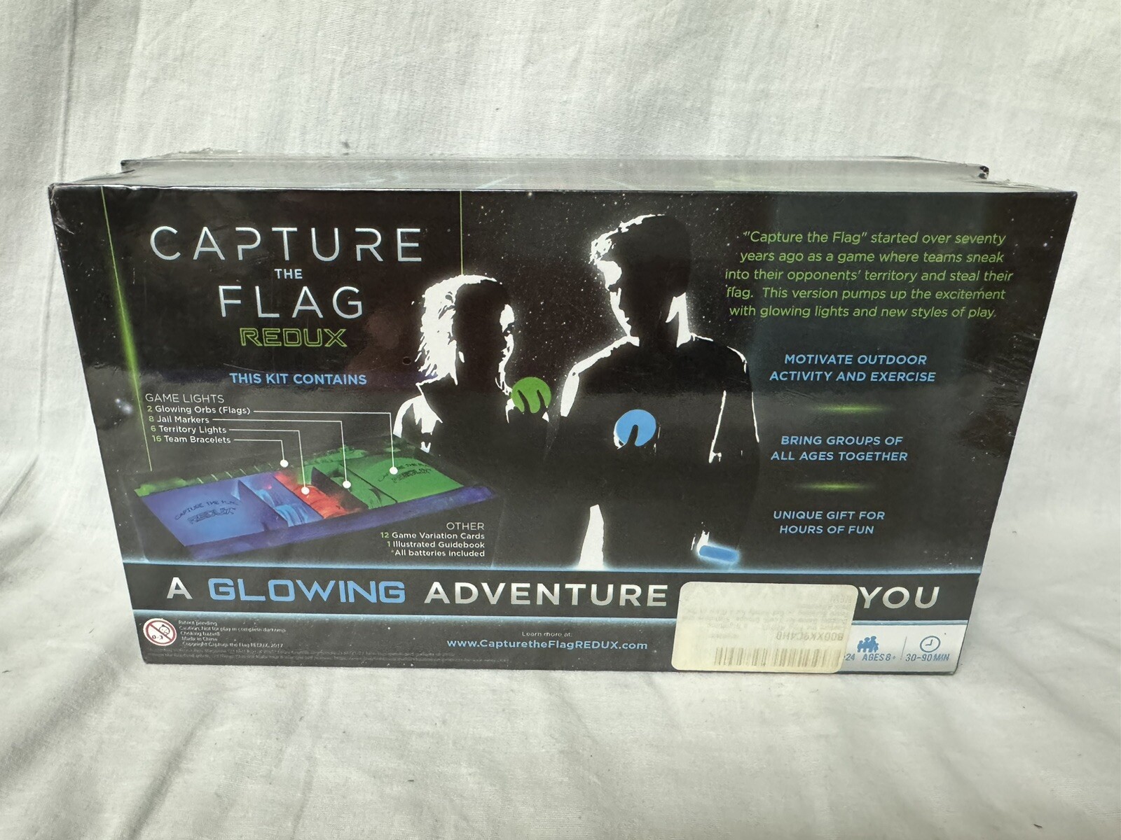 Starlux Games Capture the Flag REDUX Outdoor Game Glow in the Dark New Sealed