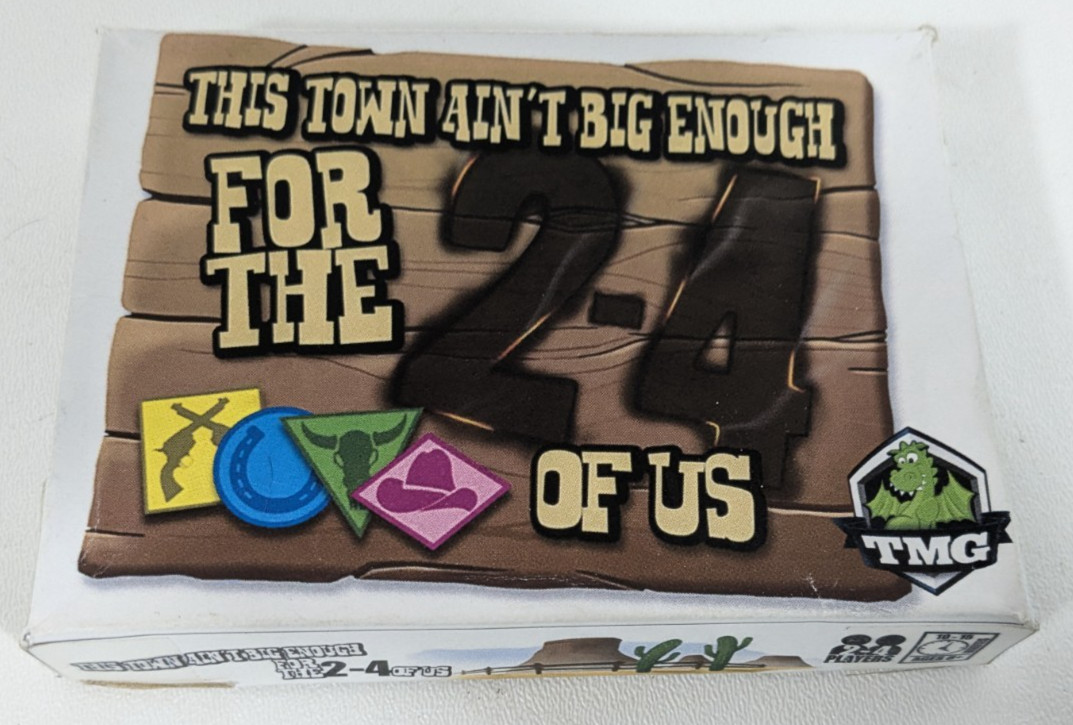 This Town Ain’t Big Enough for the 2-4 of Us TMG Custom Paper Box Tile Laying