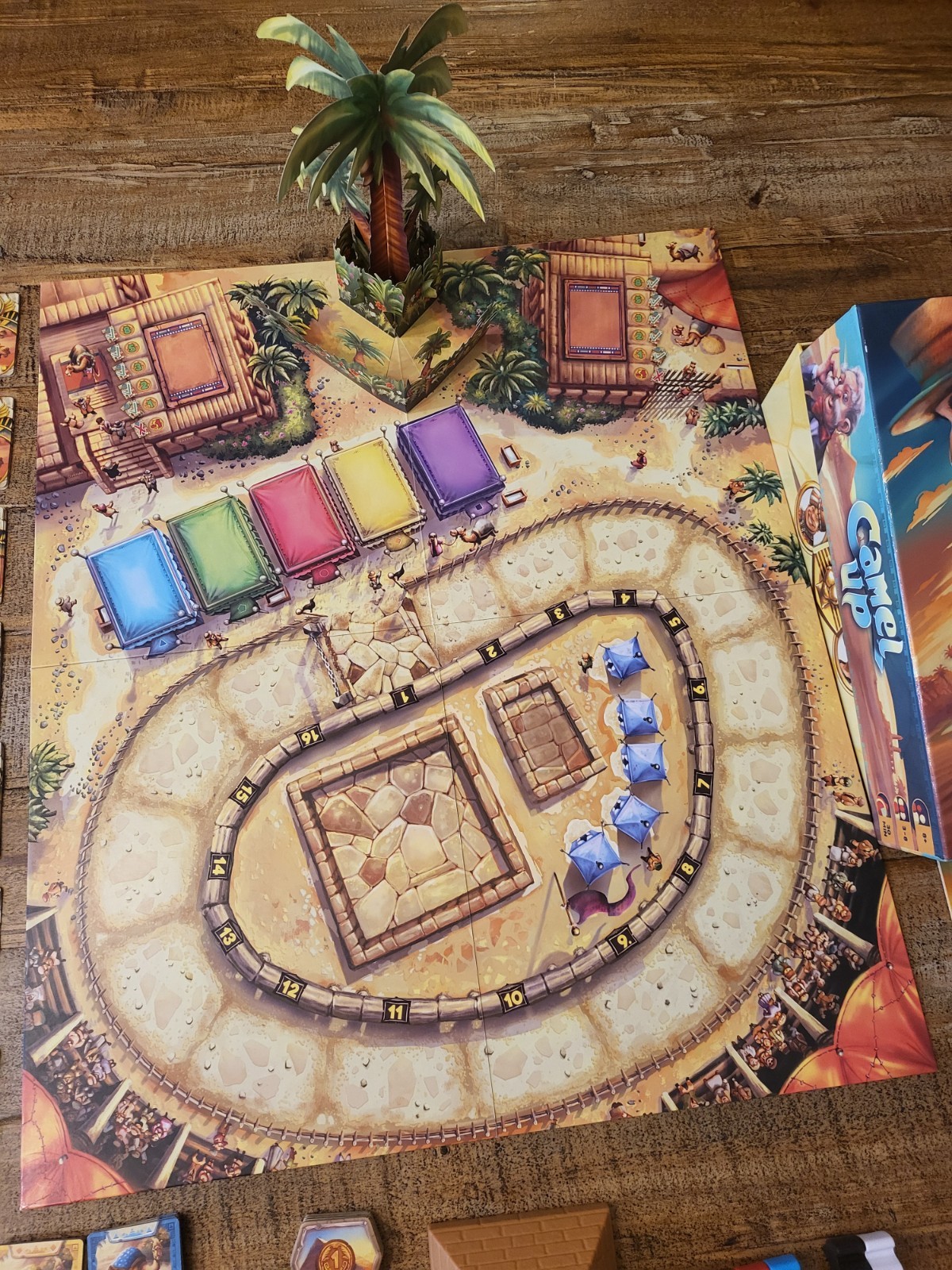 CAMEL UP Second Edition 2018 Strategy Dice Game Family Board Game