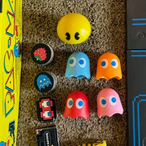 Pac-Man The Board Game Complete – Tested – Classic With Authentic Arcade Sounds!