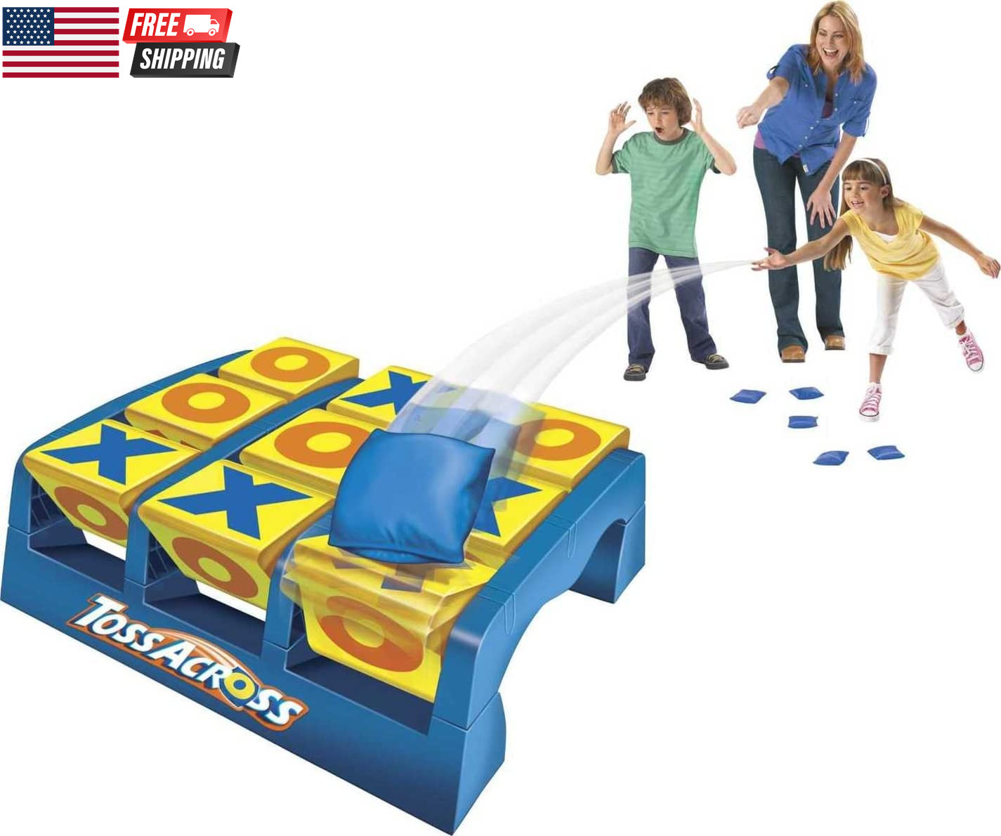 Mattel Games Toss across Indoor Outdoor Game for Ages 5+, 2-4 Players | Get 3-In
