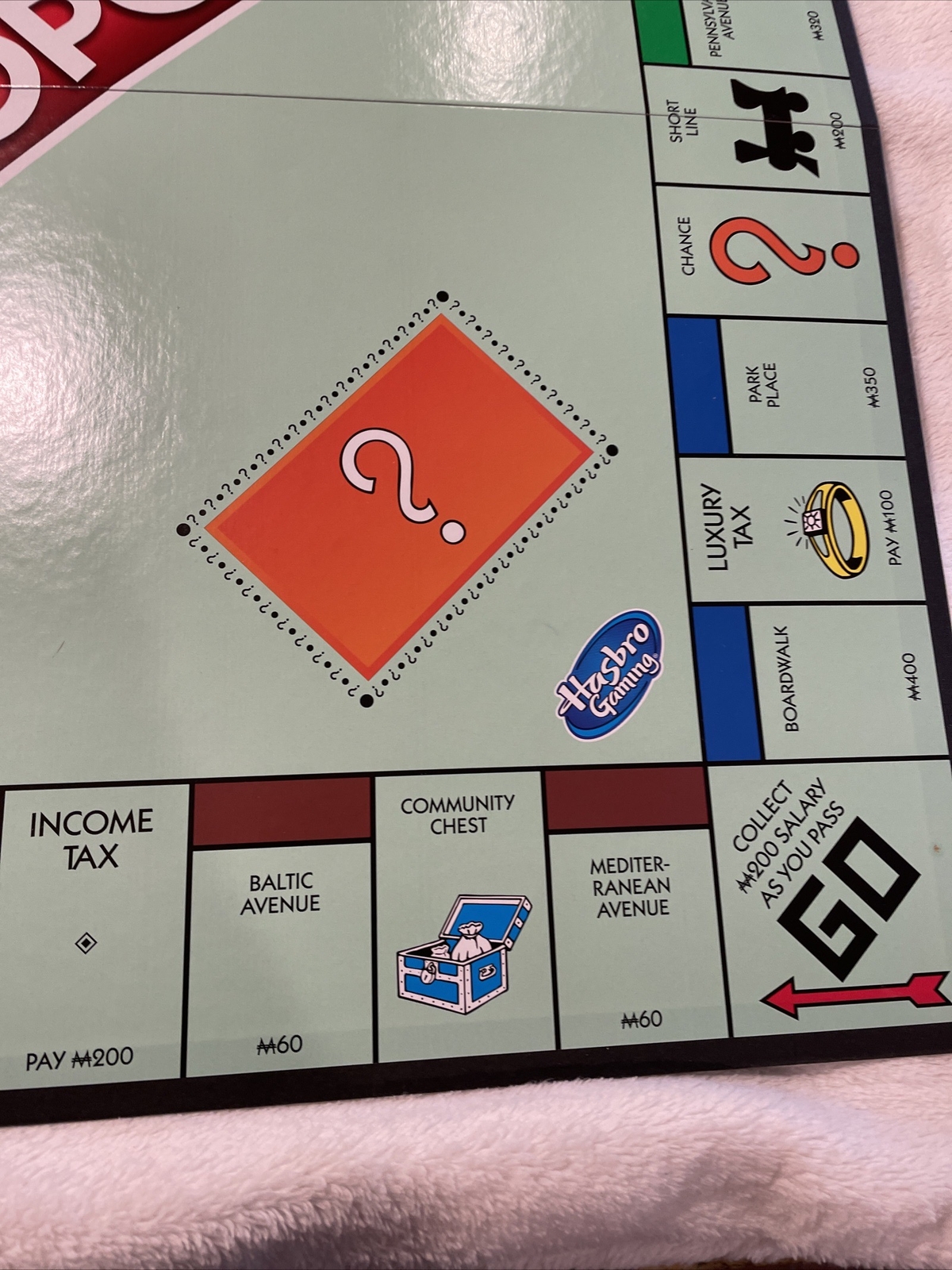 Monopoly Board Game Replacement Board & Instruction Manual Booklet Only