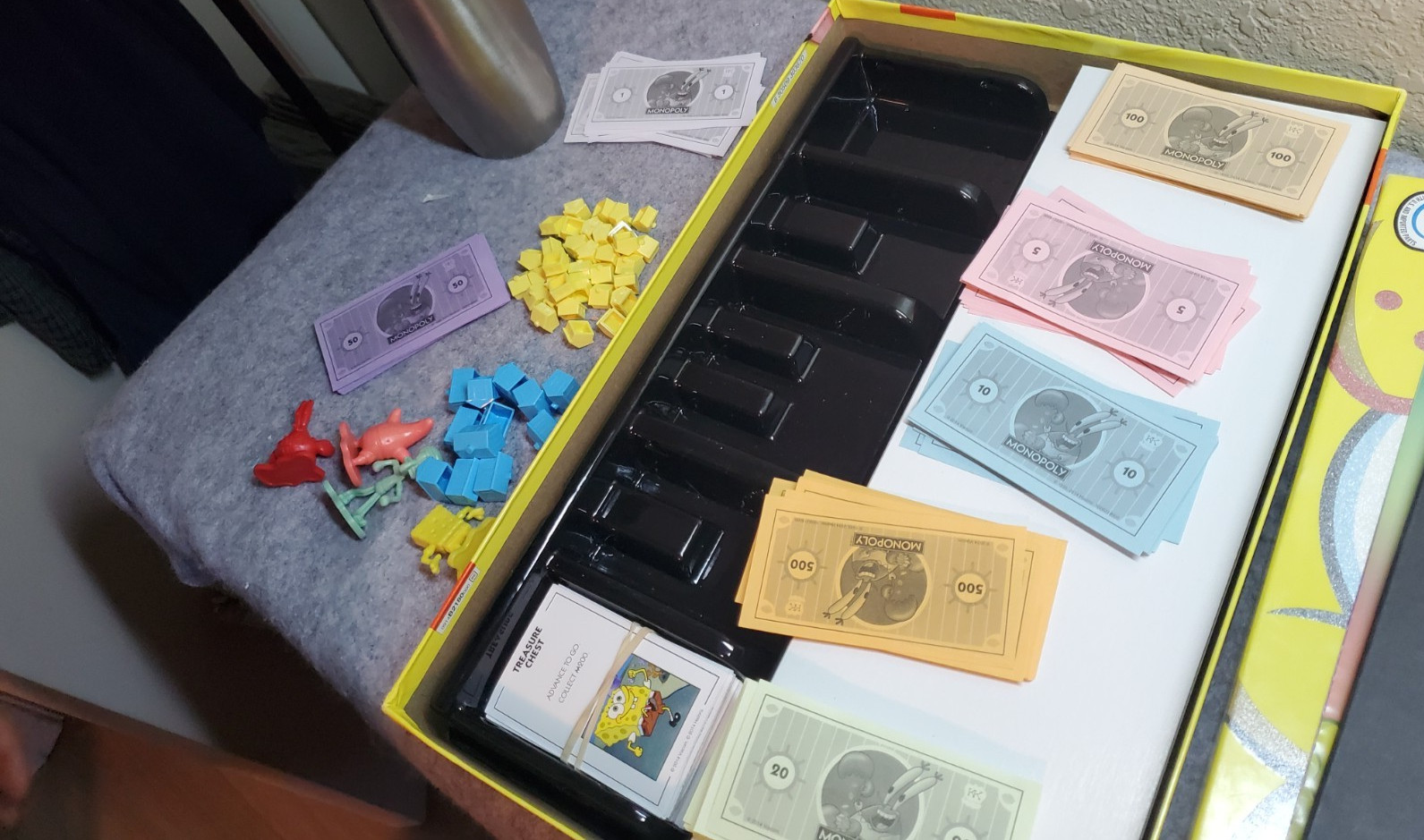 Hasbro Nickelodeon Spongebob Squarepants Monopoly 2005 Complete, Pre-owned