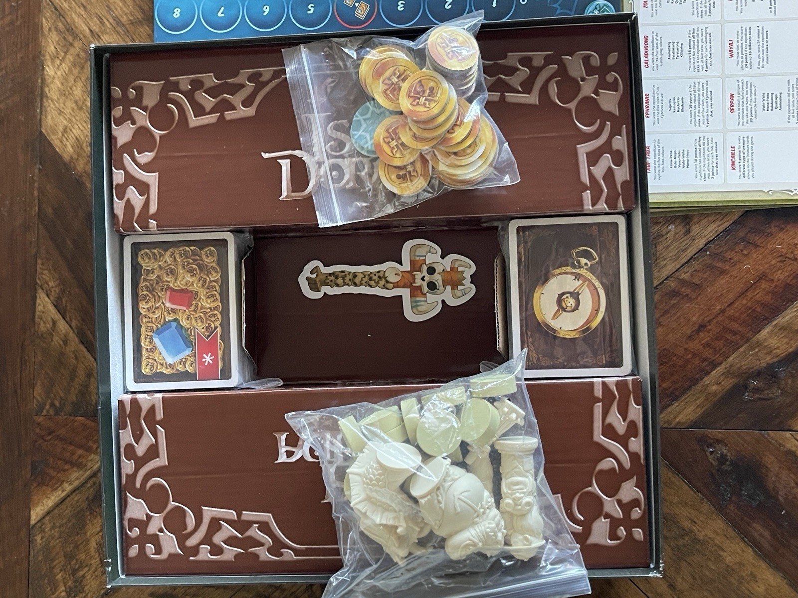 Fun Forge Isla Dorada Board Game Bruno Faidutti Alan Moon Treasure Hunt COMPLETE