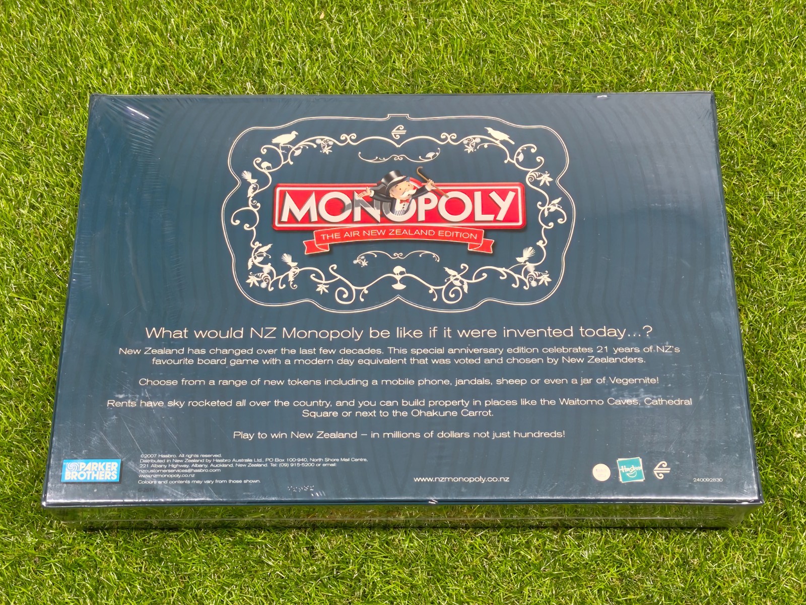 Monopoly Air New Zealand Edition Board Game New Sealed