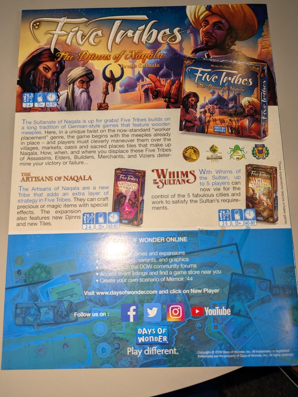 Ticket To Ride 15th Anniversary special Edition Days of Wonder Complete, sleeve