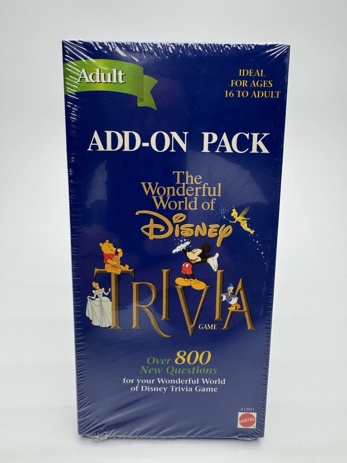 The Wonderful World of Disney Trivia Game “Family/Adult” Add-On Packs New Sealed