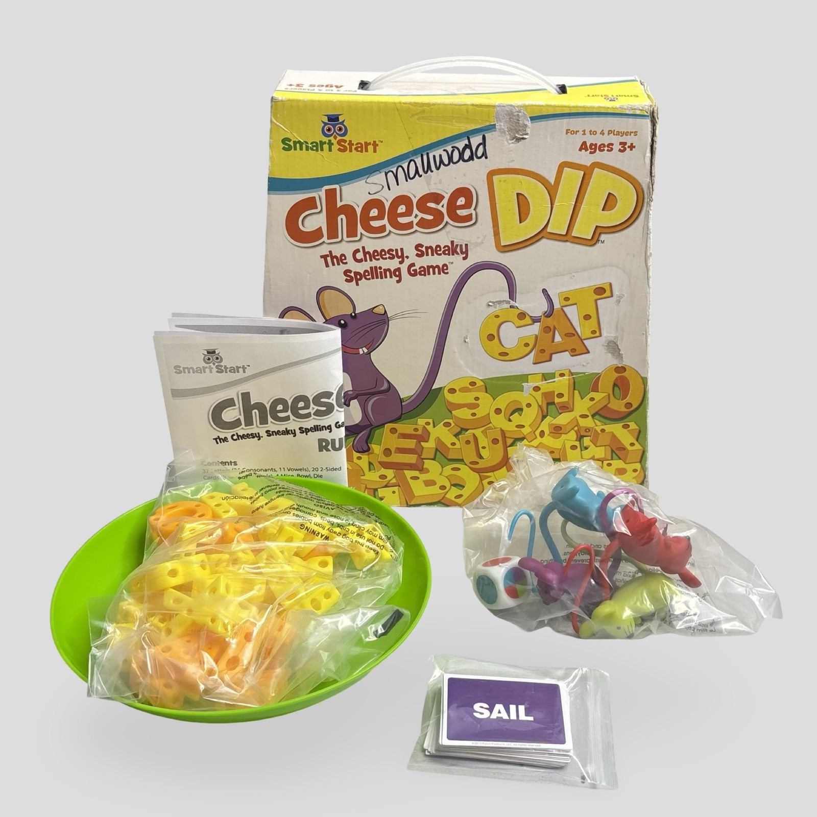 Cheese Dip Spelling Game Letters Smart Start Patch Products 2015 Complete