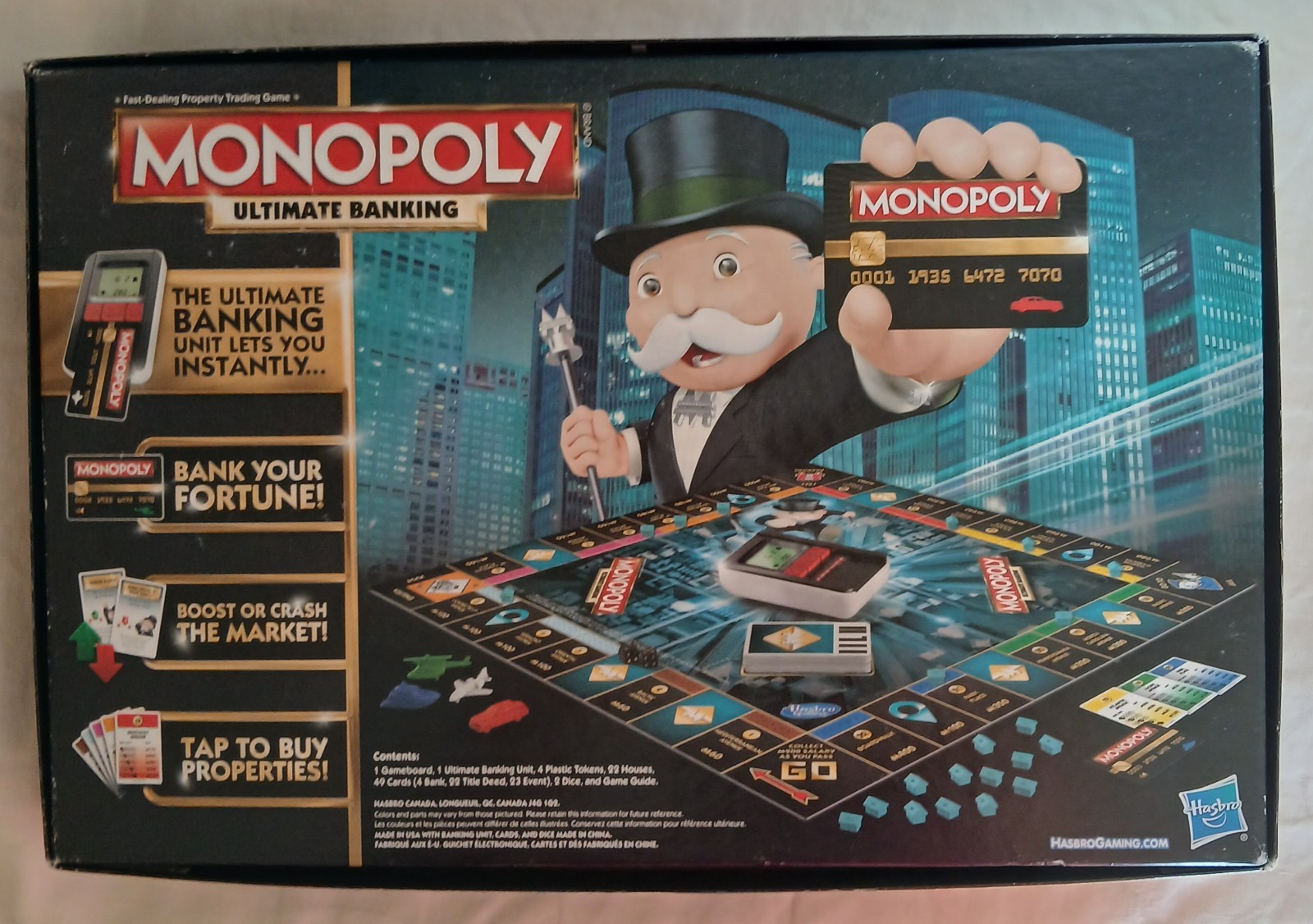 Monopoly Electronic Banking Edition Board Game 2016 Complete Credit Card Works