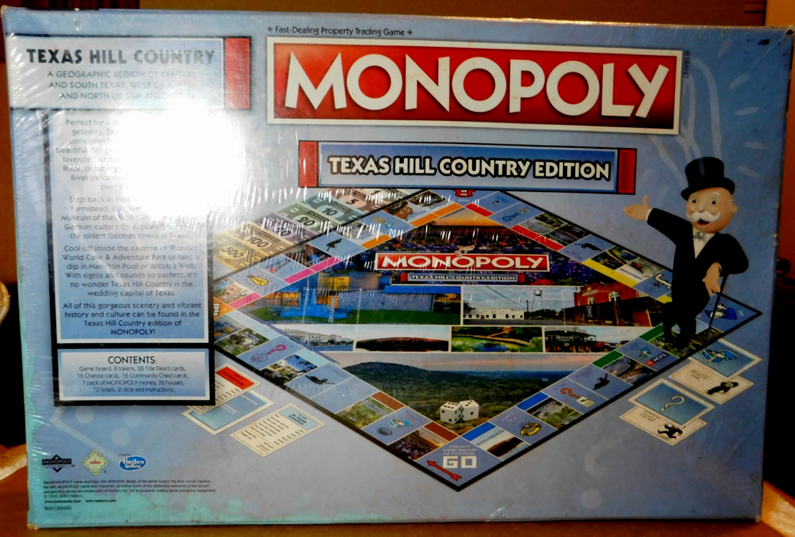 Hasbro, Inc.~Monopoly 2023 Texas Hill Country Edition Ages 8 Years & Up NEW!!