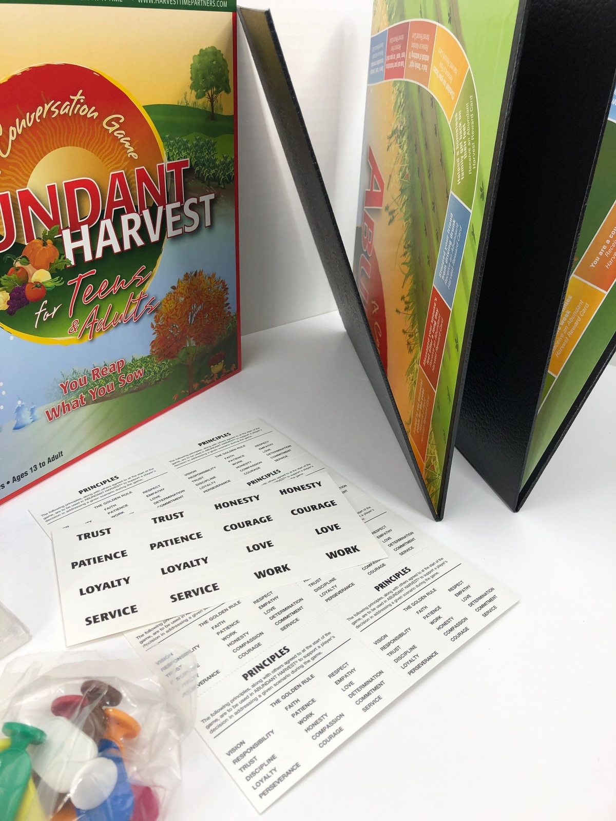 Abundant Harvest Conversation Game for Teens and Adults Loyalty Trust Courage