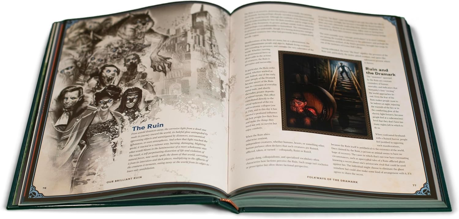 Studio Hermitage RPG Core Rulebook (Hardback, Full Color, Ages 14 and Up)