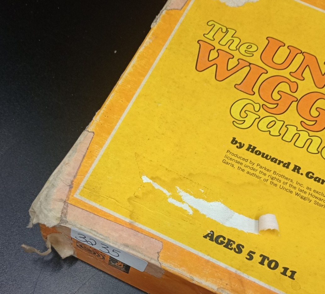 Parker Brothers Uncle Wiggily Game 1967 Board Game Animals Ages 5-11 2 Players