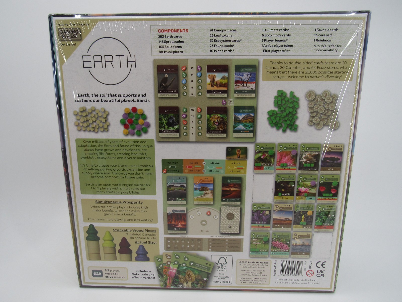 Earth Board Game by Inside Up Games – SEALED