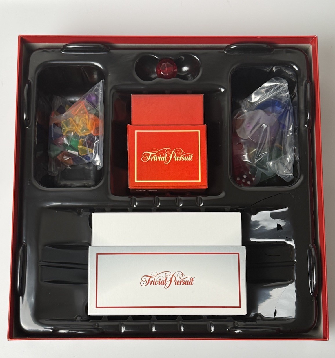 Hasbro Trivial Pursuit 40th Anniversary Ruby Edition Game Board