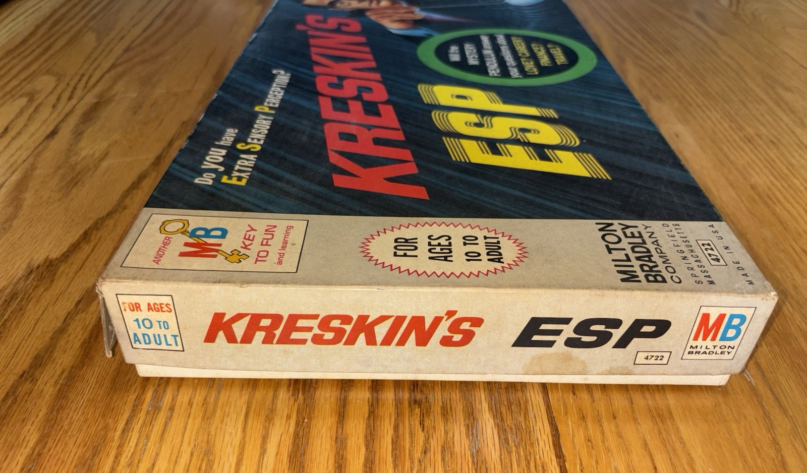 1967 Kreskin’s ESP Game by Milton Bradley Complete in Good Condition
