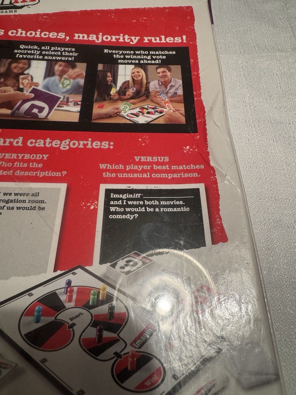 Imagine IFF Boardgame Sealed Edition Slight Damage to Box See Photos
