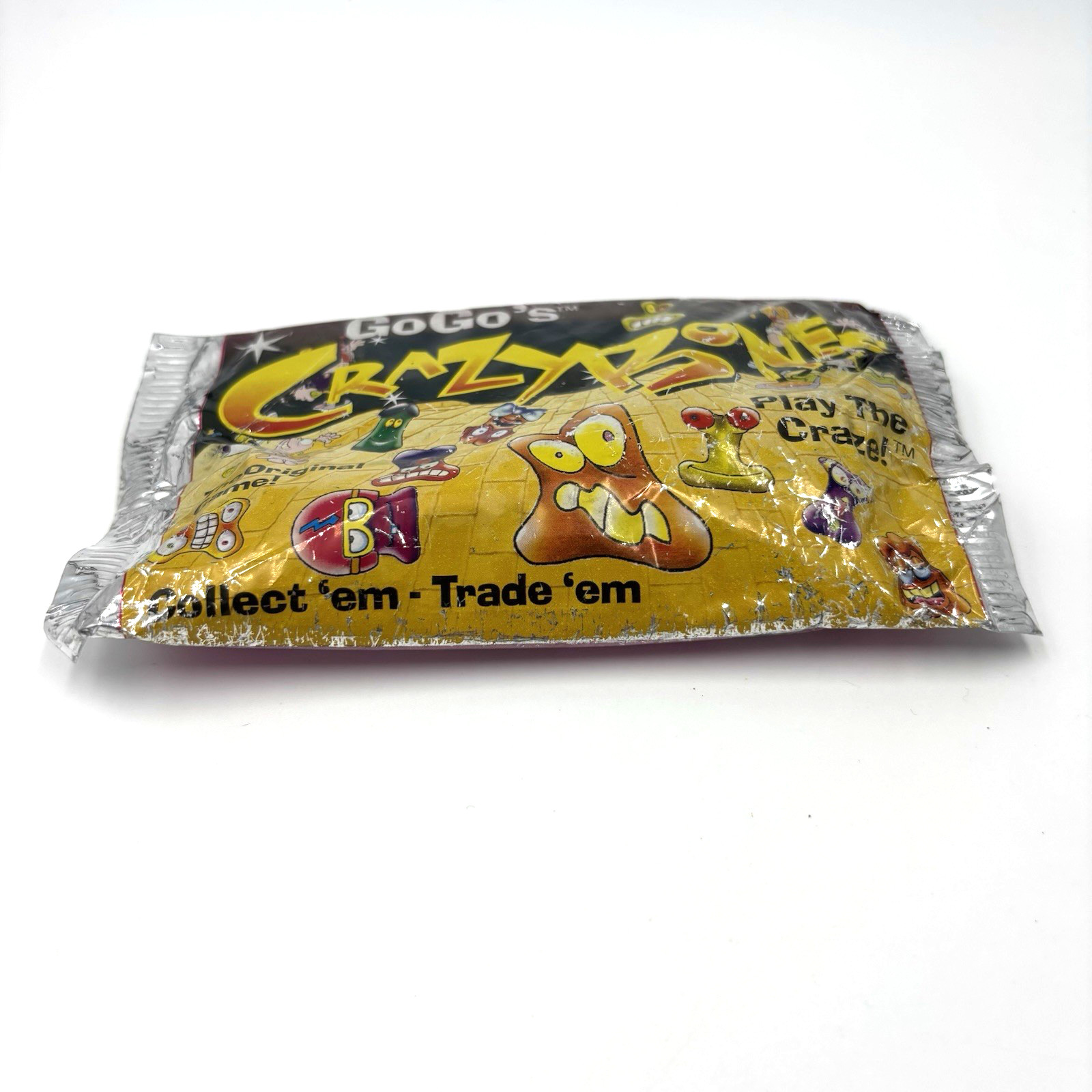 1 New Pack of Original 1996 Gogos Crazy Bones Classic Series