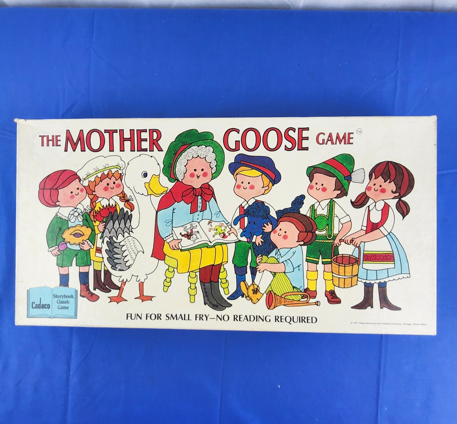 Vintage The Mother Goose Game (1971) by Cadaco *Complete*