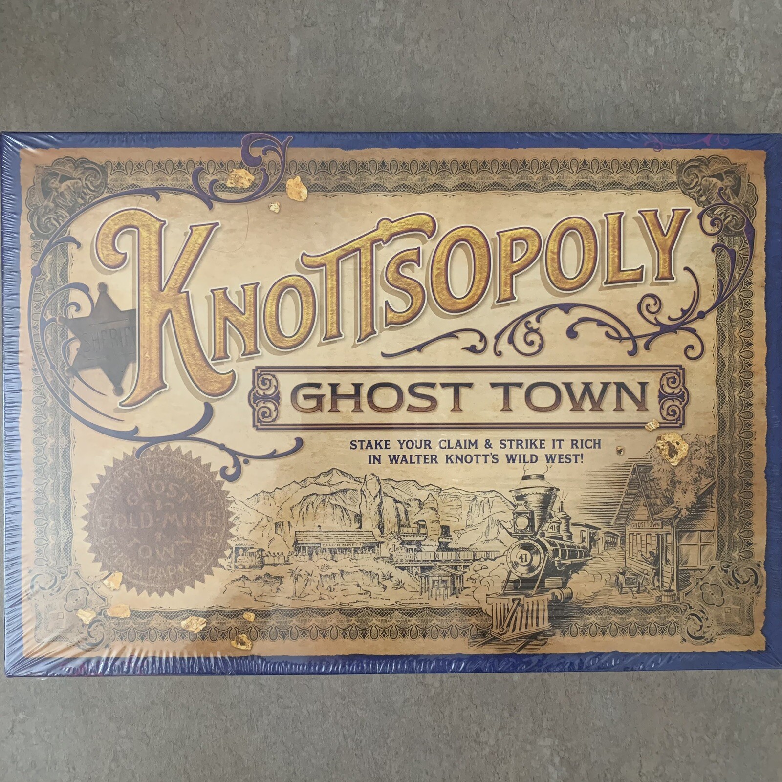 Knottsopoly Ghost Town Edition Knott’s Berry Farm Walter Knott – NEW SEALED