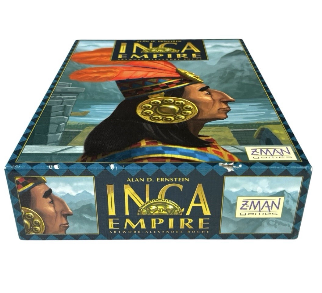 INCA EMPIRE Board Game COMPLETE Z-Man Games 2010 Ships Within 1 Business Day