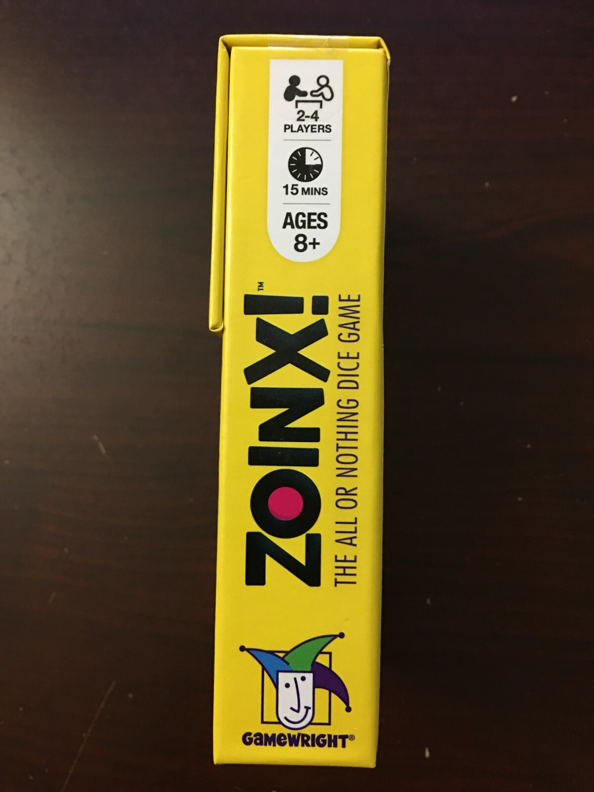 Gamewright Boardgame Zoinx! – The All or Nothing Dice Game