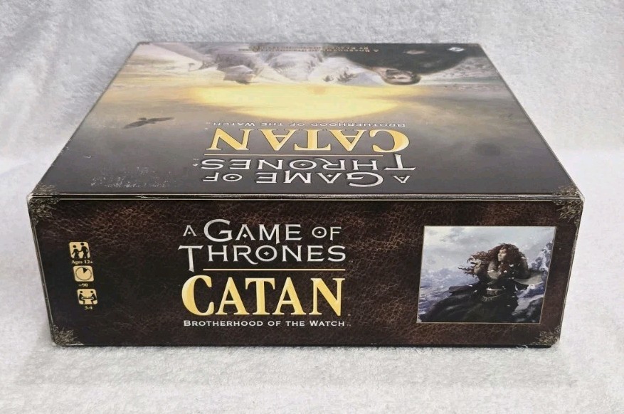 A Game of Thrones Catan: Brotherhood of the Watch Board Game Open Box Complete