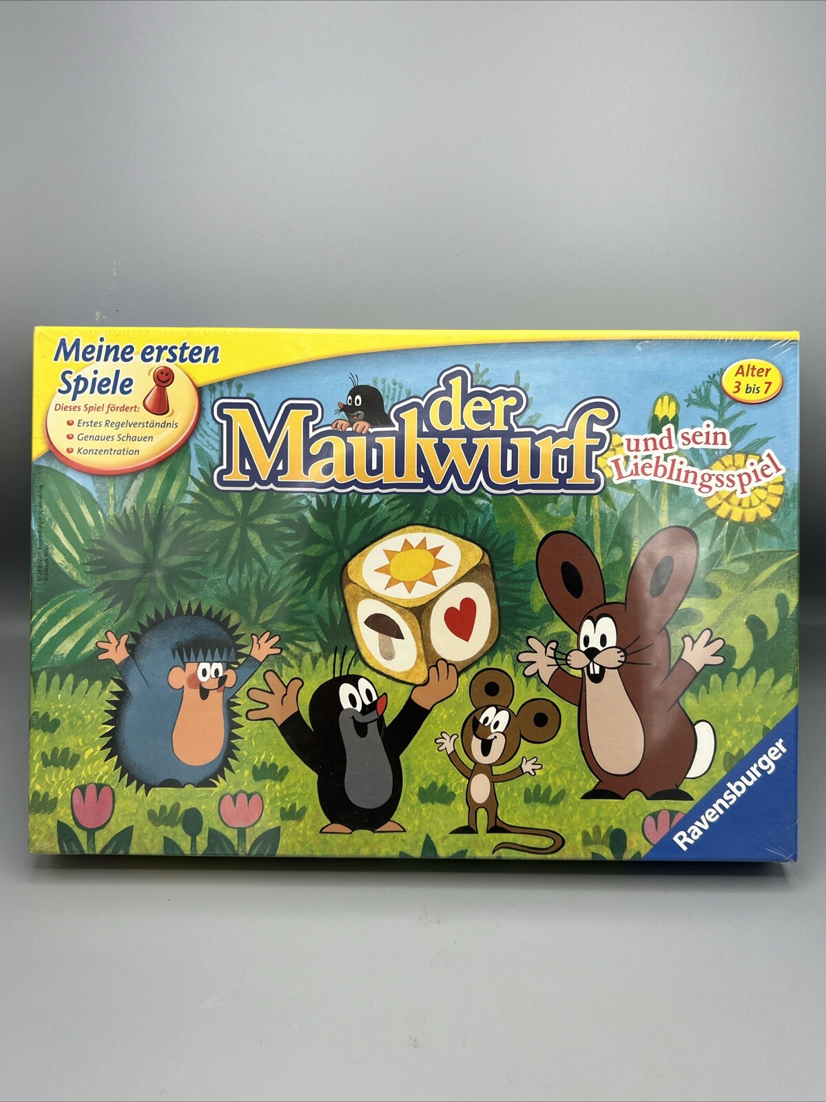 Ravensburger German Game THE MOLE AND HIS FAVORITE GAME Fun Children Board Game