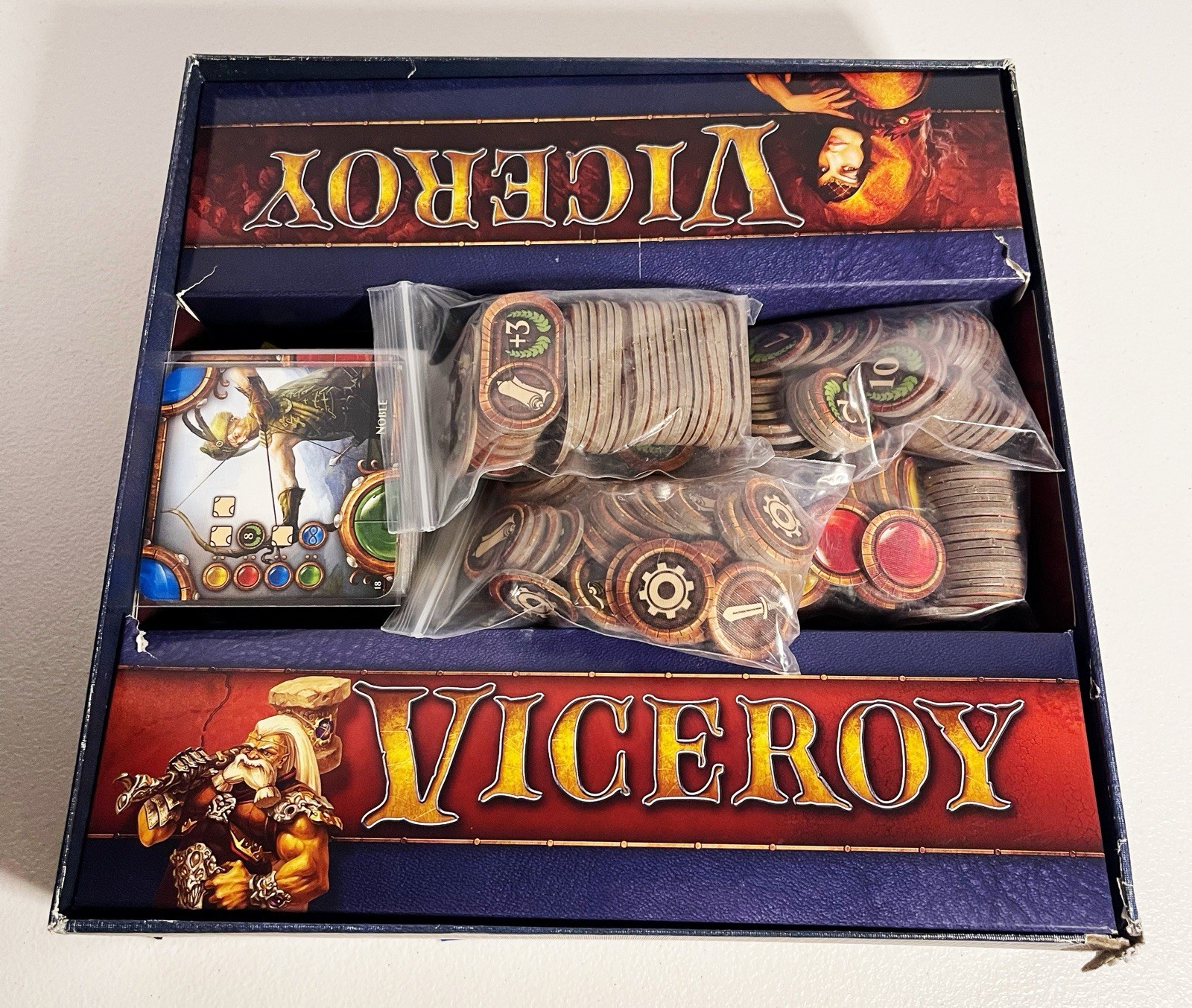 2015 Viceroy Kickstarter Board Game Complete Limited Edition 542/1000 Mayday VG