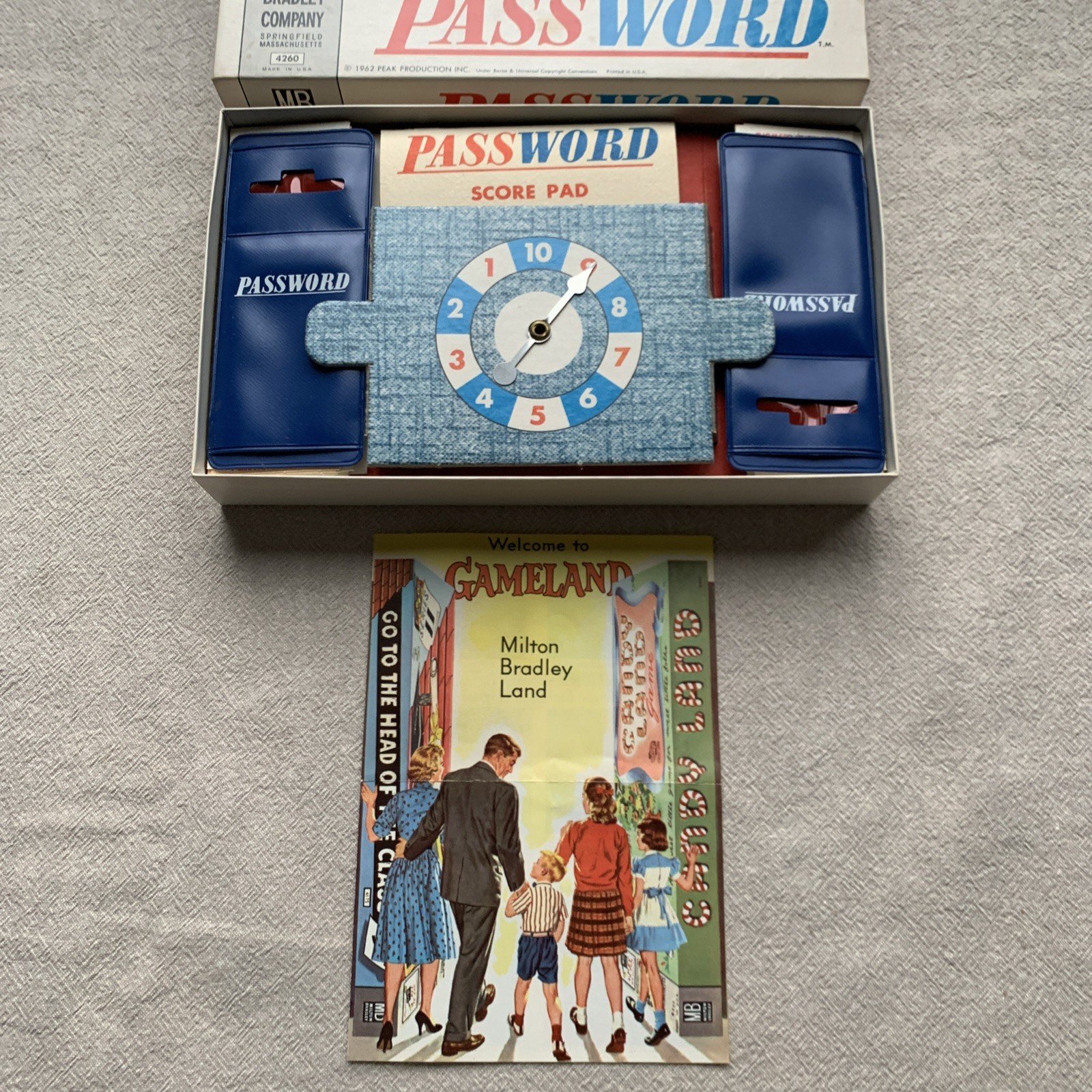 Vintage 1962 Milton Bradley Password Game #4260 Volume 2 Complete