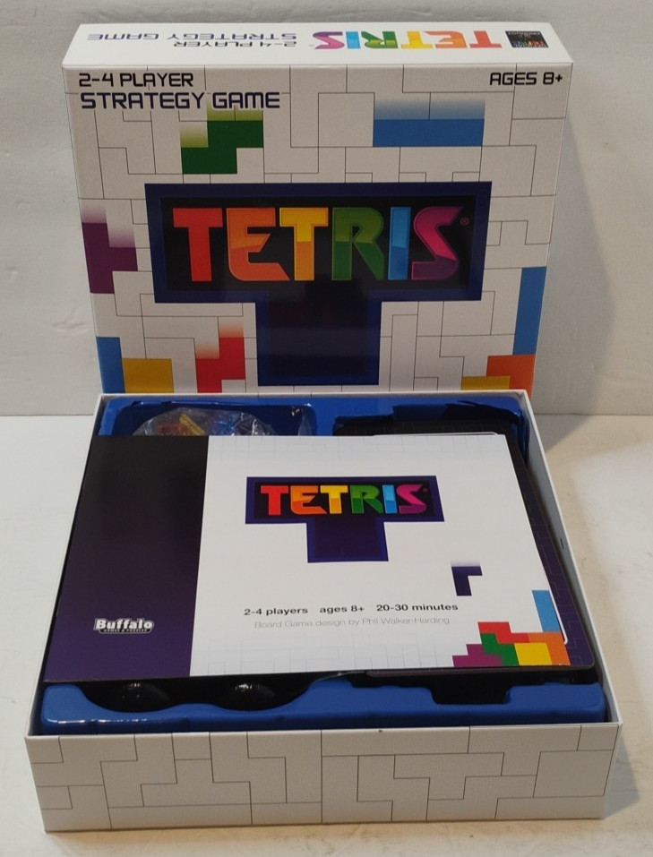 2021 Tetris Head-To-Head Multiplayer Strategy Game 2-4 Players COMPLETE NEW