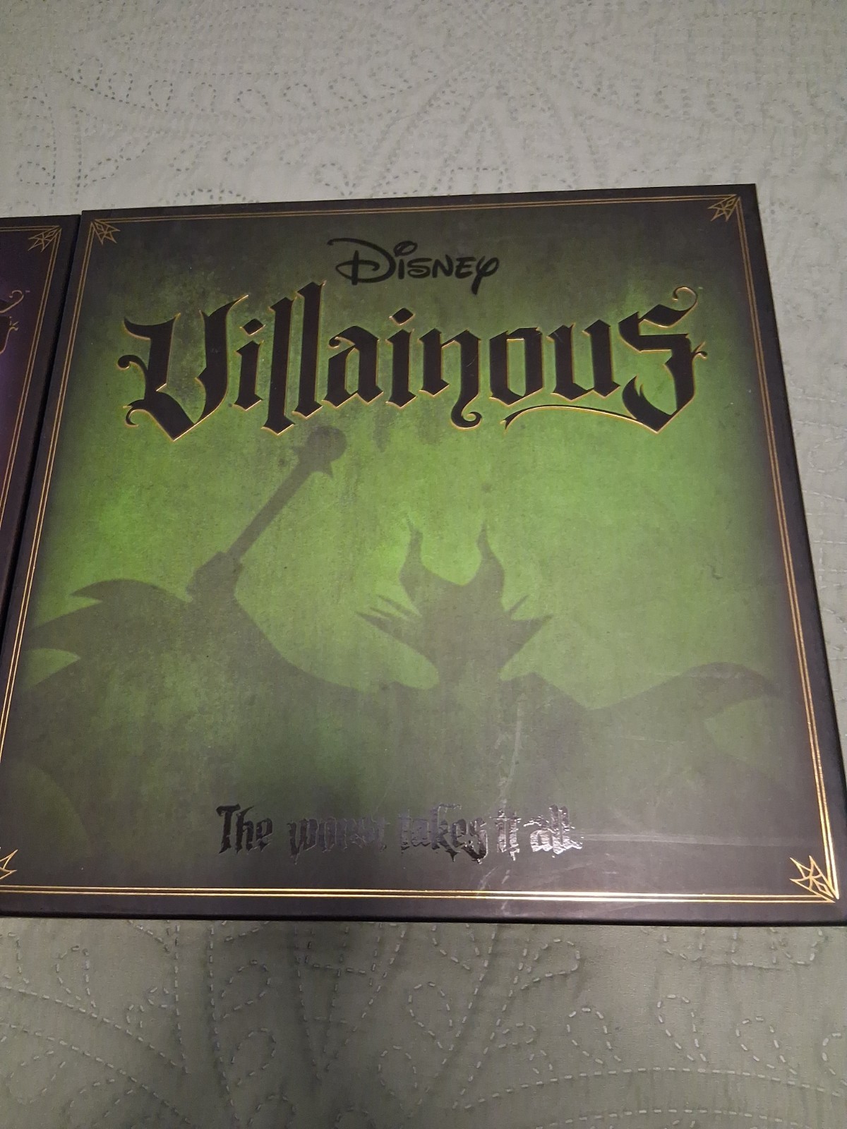 Disney Villainous “The Worst Takes All” & Wicked To The Core Board Games NEW –