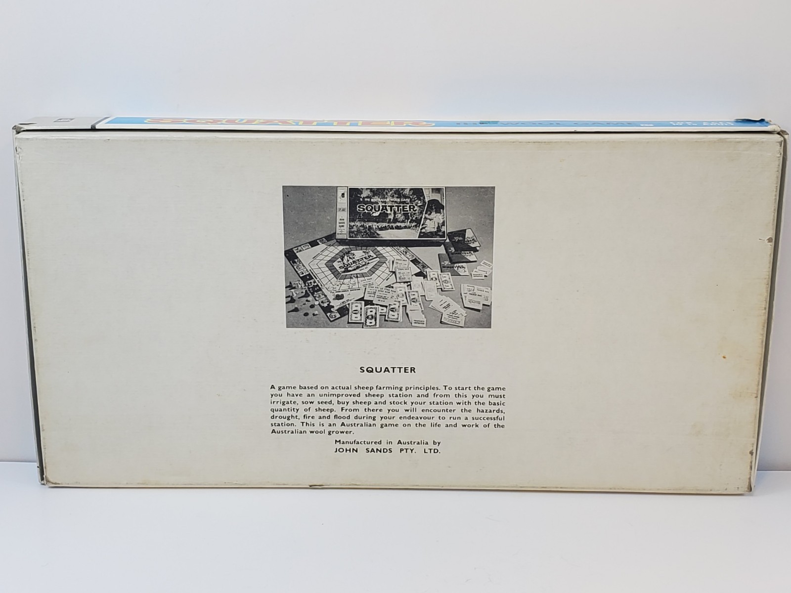 Squatter The Australian Wool Game Vintage Boardgame Sheep Farming