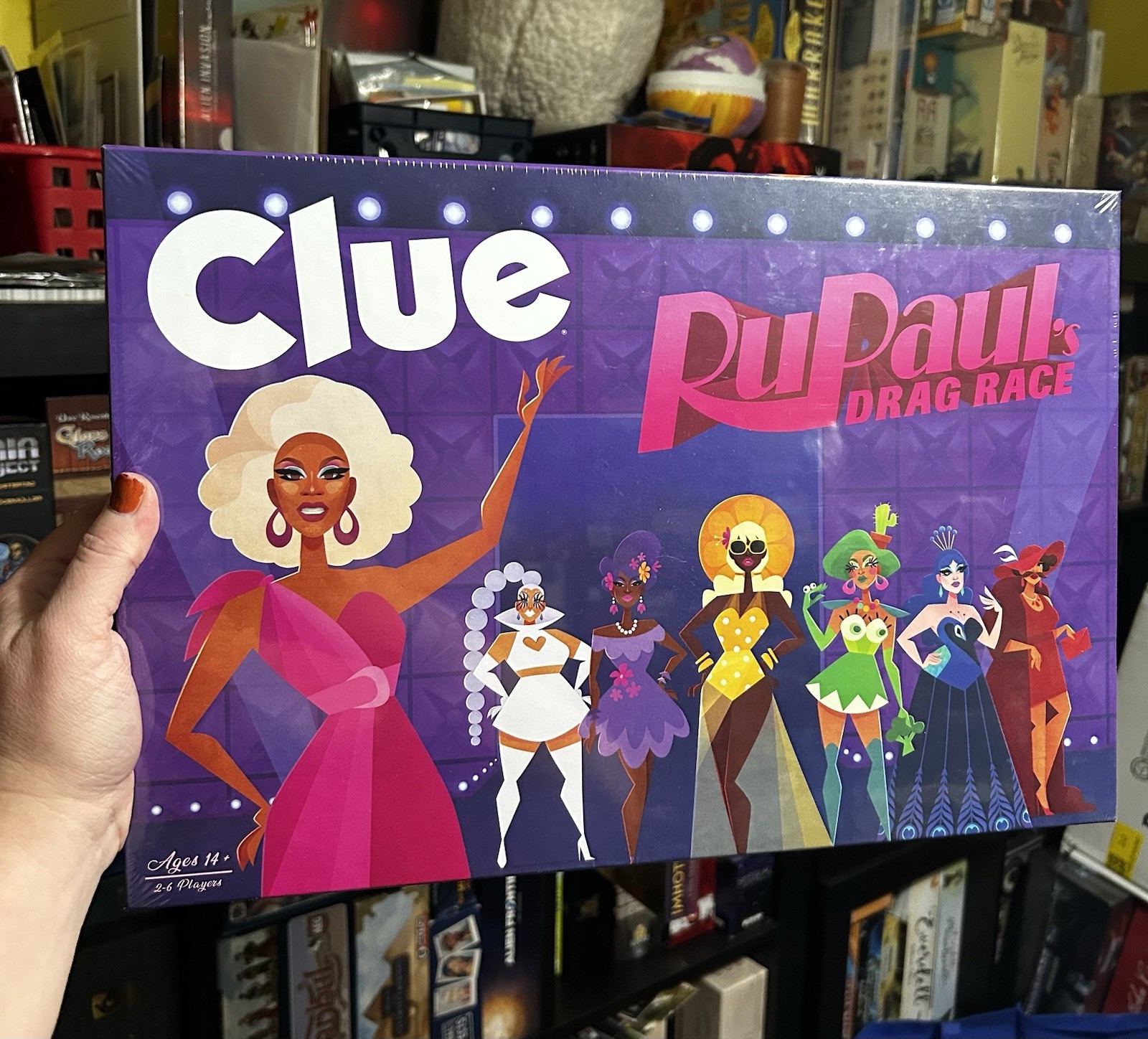 CLUE: RuPauls Drag Race Board Game – New In Shrink!