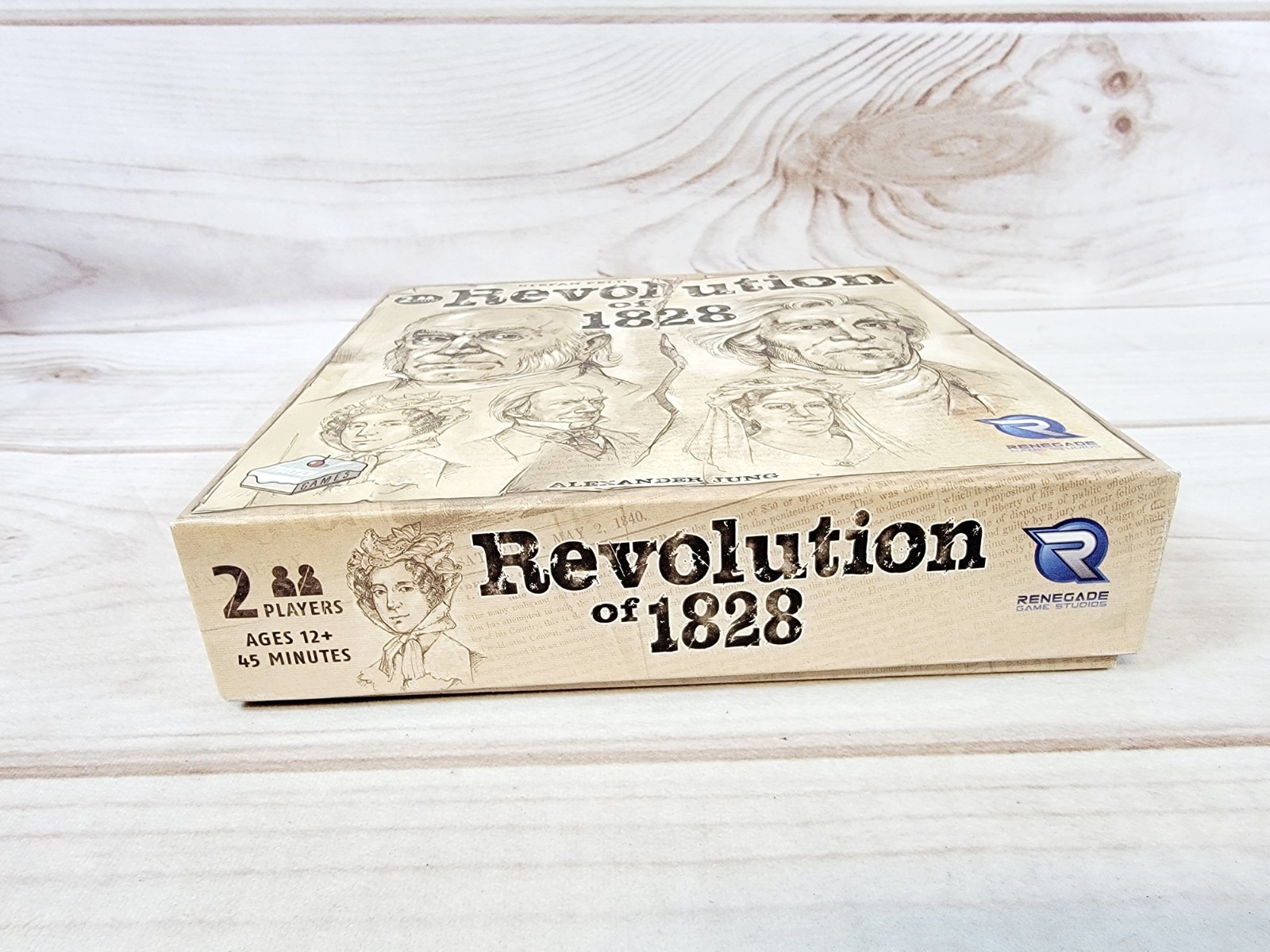 Revolution of 1828 Board Game 2 Player Game – Renegade – Complete