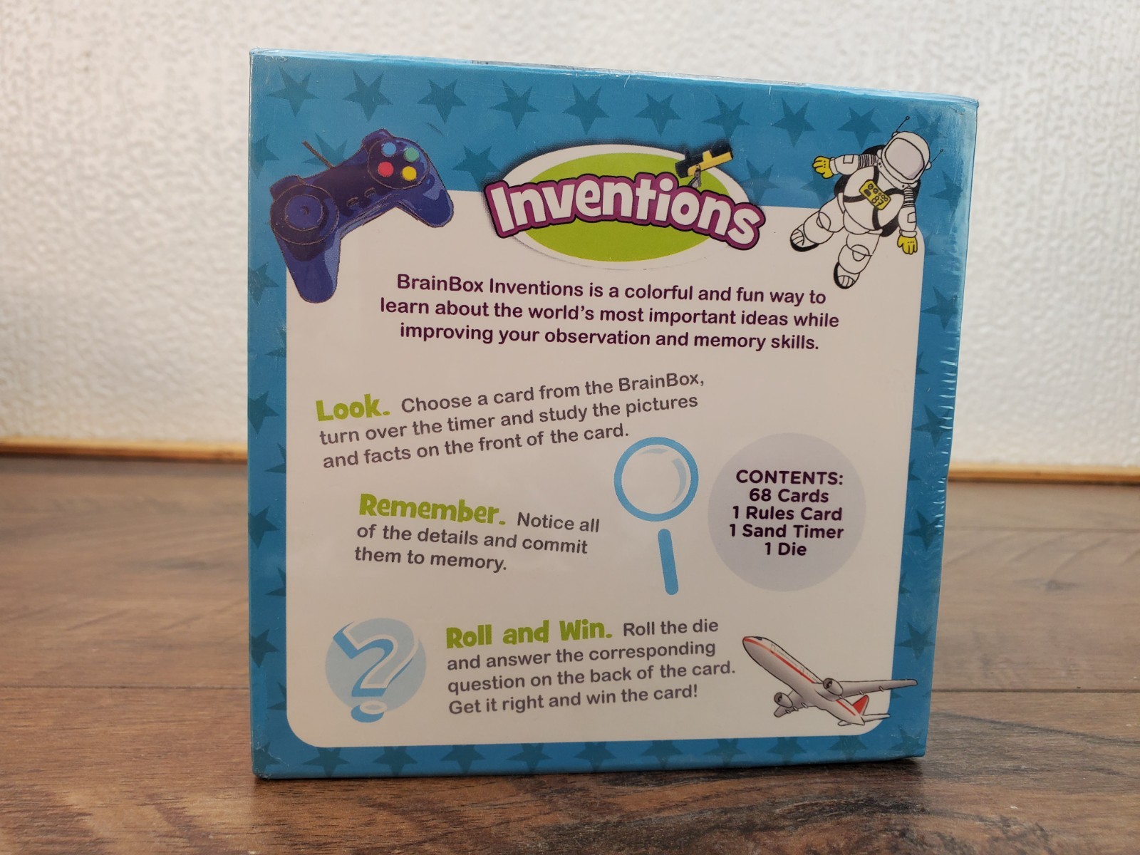 MindWare BrainBox Game Lot Math Art Inventions Educational Trivia Memory Sealed