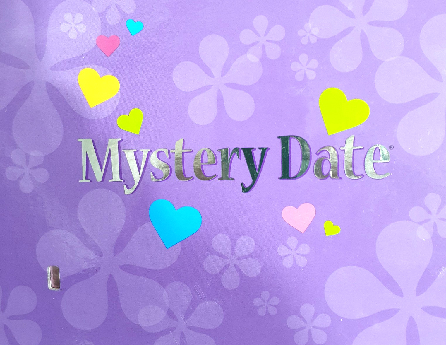 Mystery Date Board Game COMPLETE Milton Bradley 2009 Kids Family Glitter Box