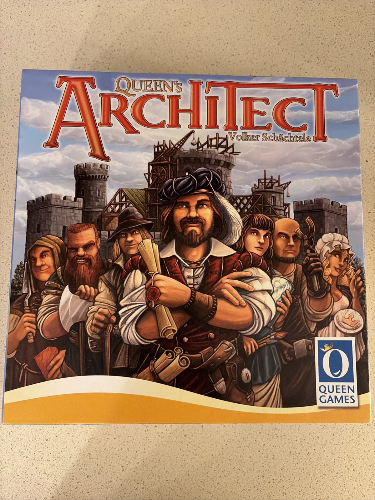 Queen’s Architect board game from Queen Games Never Played