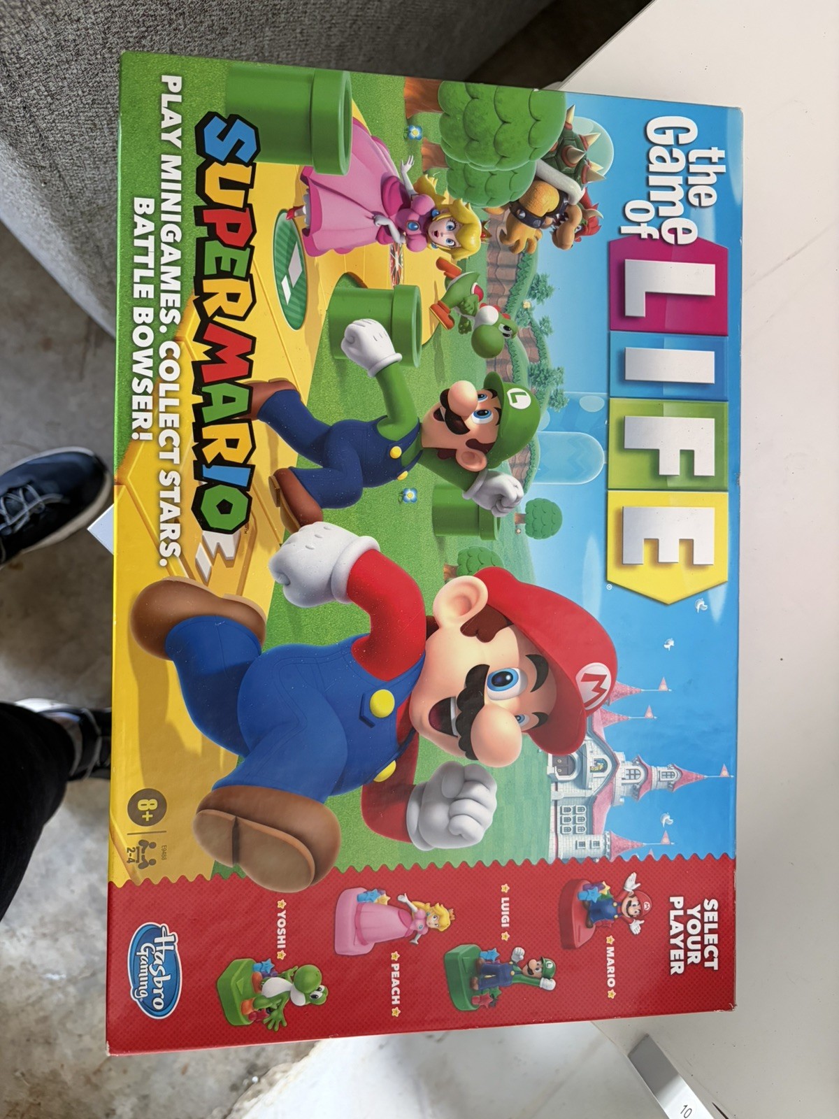 Life: Super Mario Edition board game New** Sealed