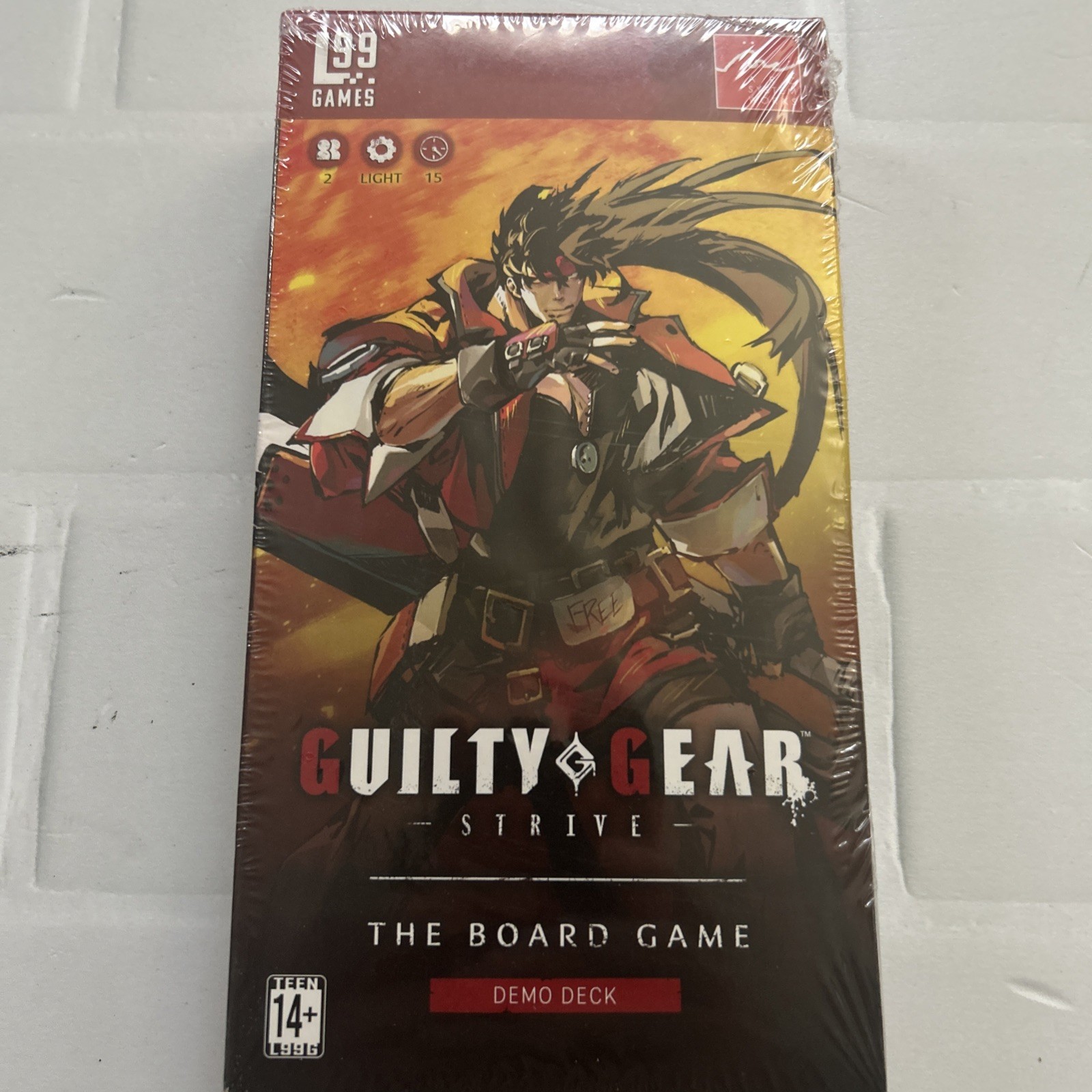 Guilty Gear Strive Board Game Demo Deck Level99 Games Arc System Works