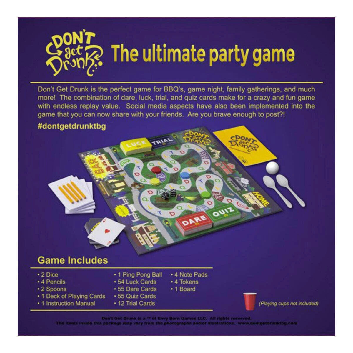 Don’t Get Drunk – The ultimate party game NEW
