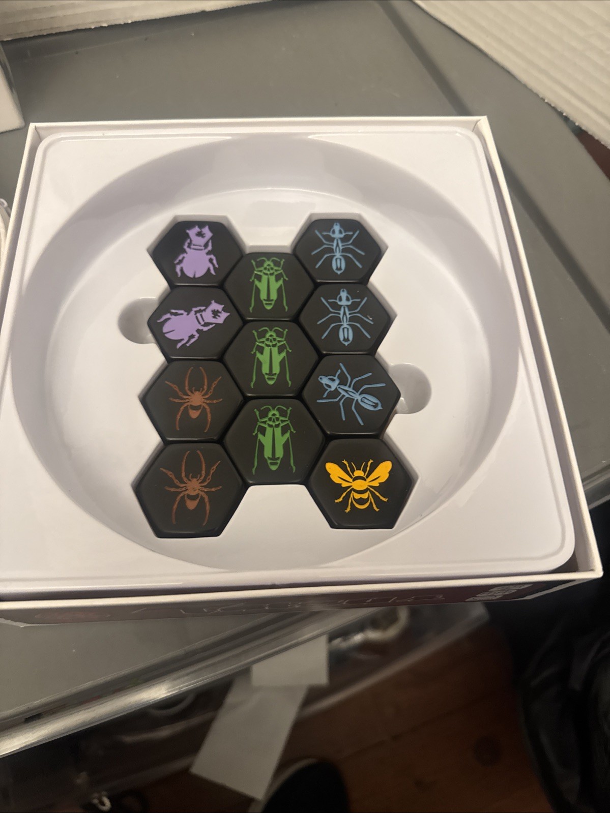 HIVE A Game Crawling with Possibilities, Award Winning Game, open box complete