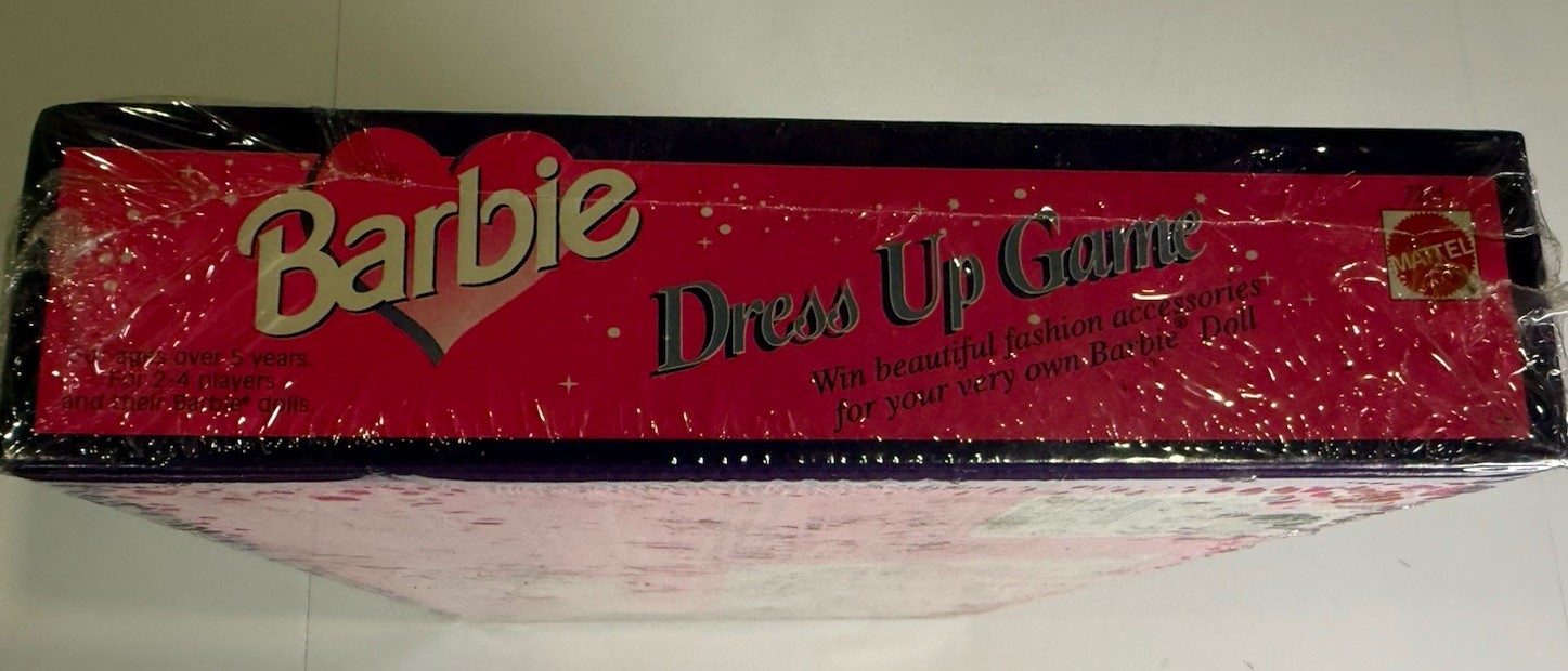 Barbie Dress Up Game 1995 Mattel Vintage Sealed New In Box 7201