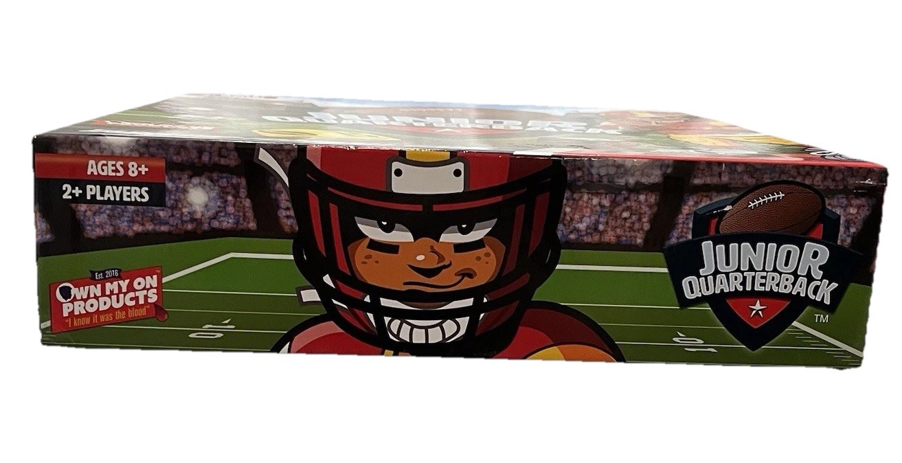 Junior Quarterback Football Game. 2+Players Ages 8+ Years. New Open Box