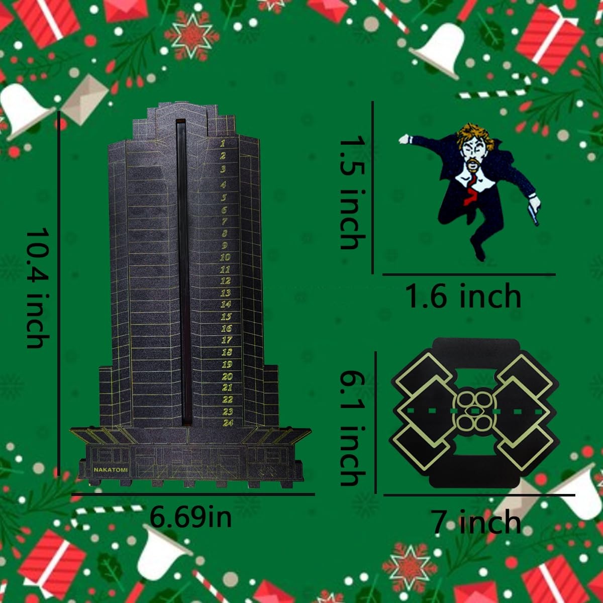 Die Hard Advent Calendar, 2025 Christmas Black Calendar